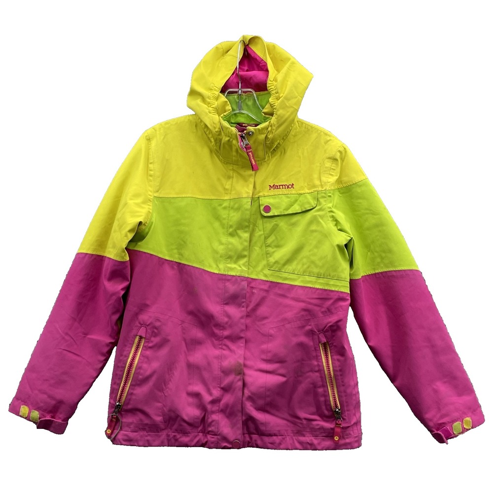 Marmot Ski Jacket‎ Youth XL Colorblock Snowboard Insulated Waterproof Sportswear
